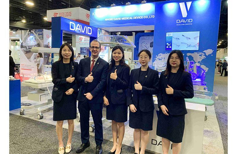 David_مشاركة ديفيد ميديكال في معرض فلوريدا الطبي الدولي/ FIME 2024 في ميامي، الولايات المتحدة الأمريكية